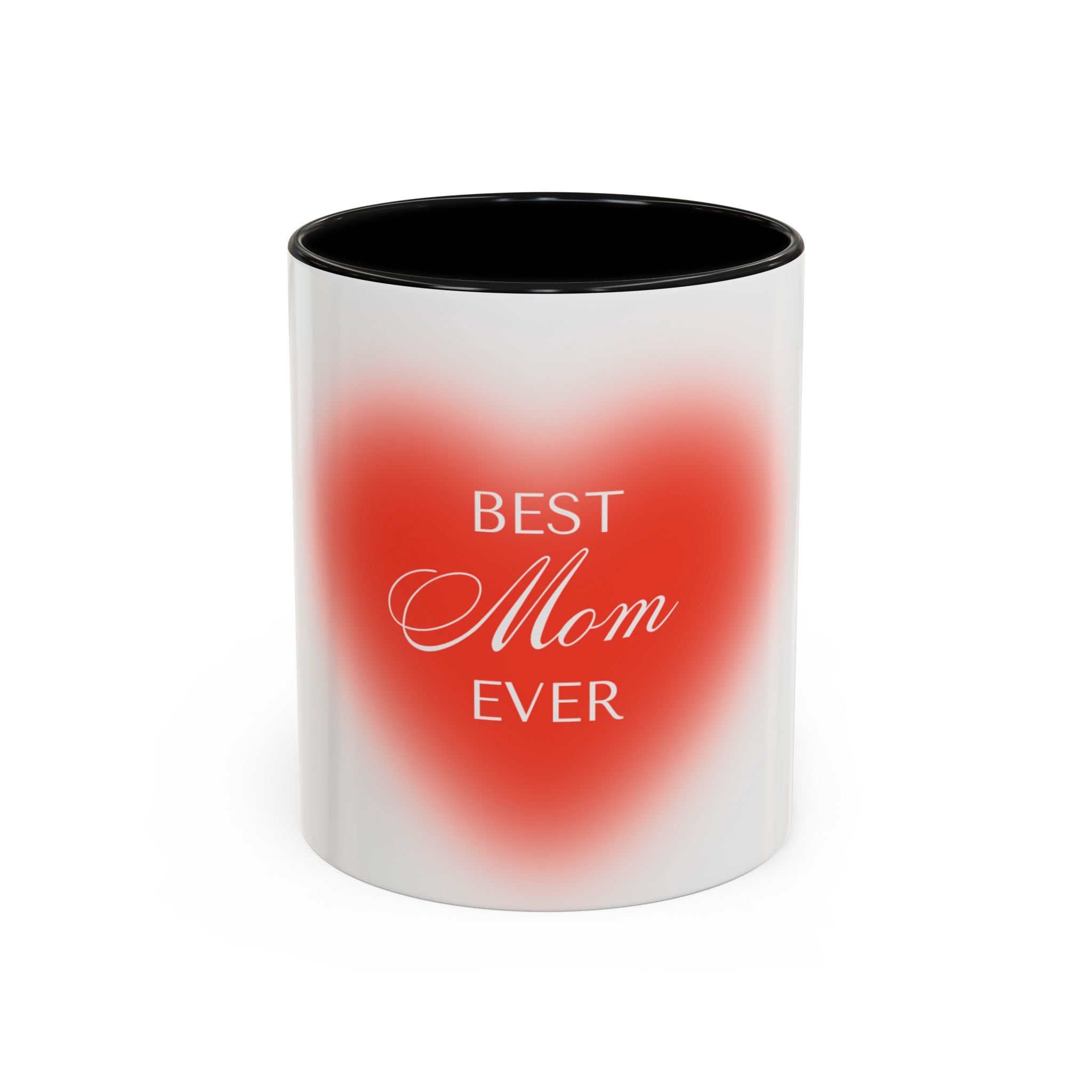 Heartfelt Mom Coffee Mug | Best Mom Ever | Gift for Mother’s Day, Birthday, or Just Because | Cute Ceramic Mug | 11oz & 15oz
