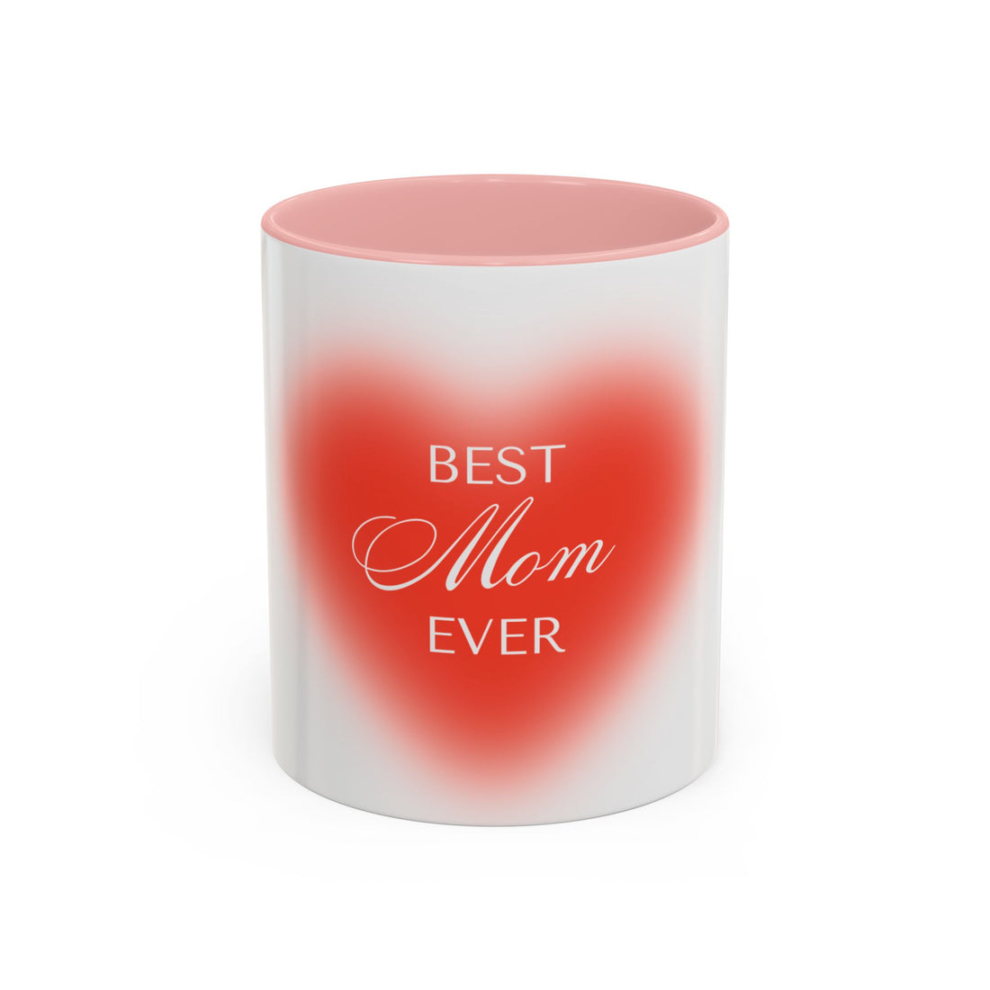 Heartfelt Mom Coffee Mug | Best Mom Ever | Gift for Mother’s Day, Birthday, or Just Because | Cute Ceramic Mug | 11oz & 15oz